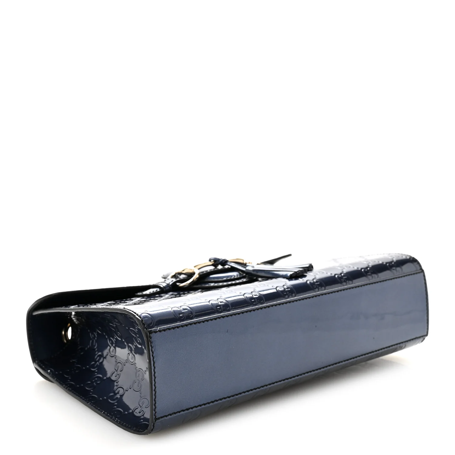 Shine Guccissima Medium Emily Chain Shoulder Bag Melanzana - Image 4