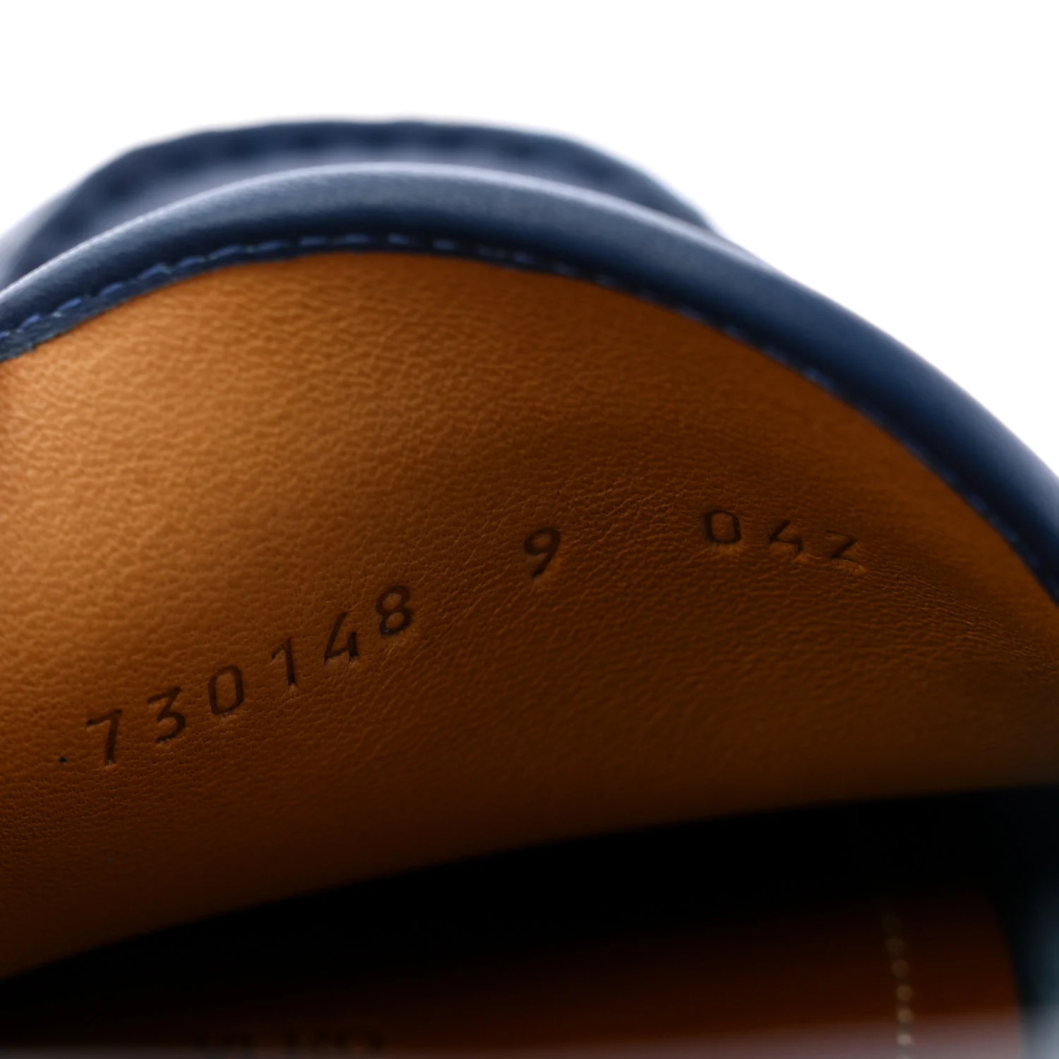 Soft Clove Calfskin GG Supreme Monogram Mens Interlocking G Driver Loafers 9 Royale - Image 10