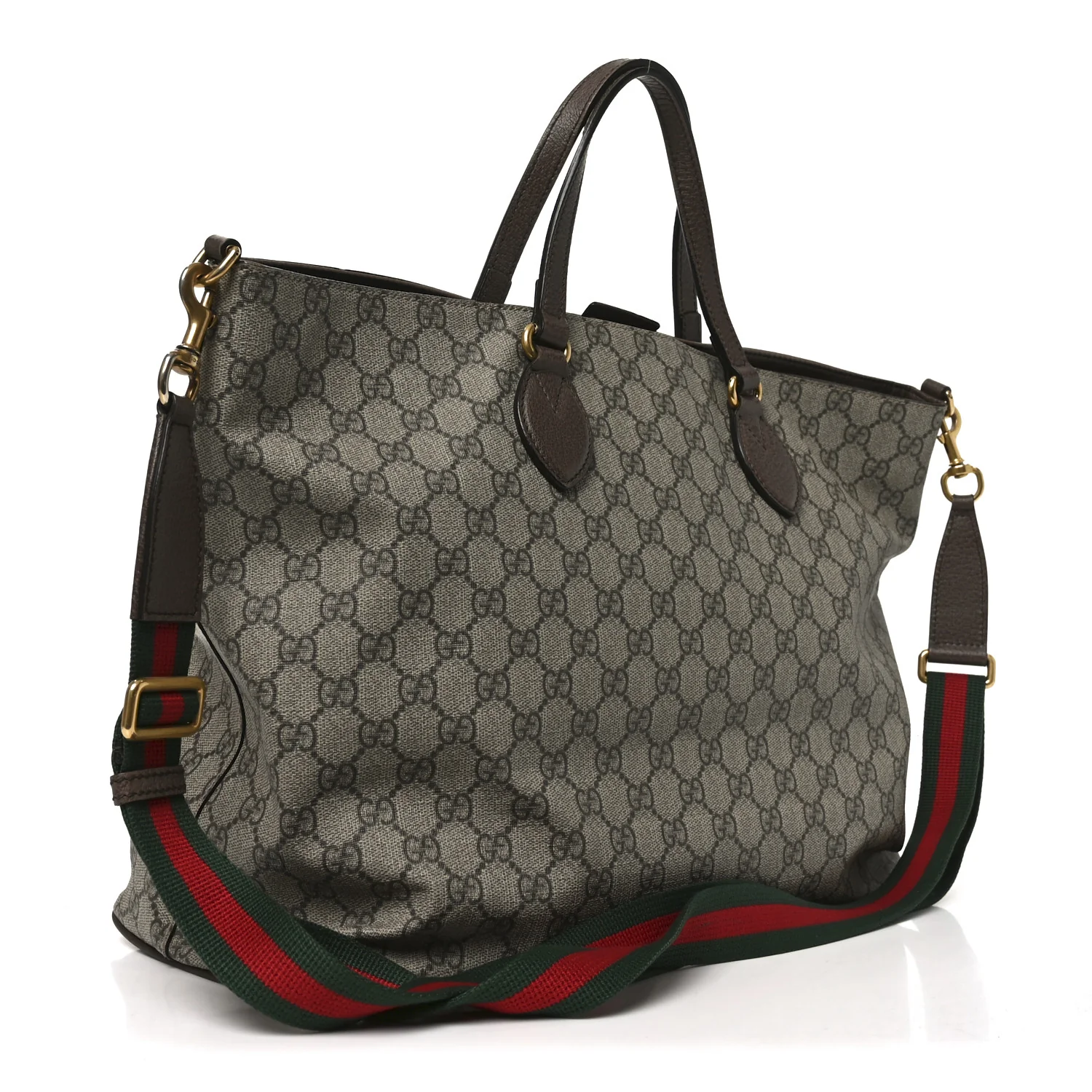 Soft GG Supreme Monogram Courrier Medium Crossbody Tote Beige New Acero - Image 3