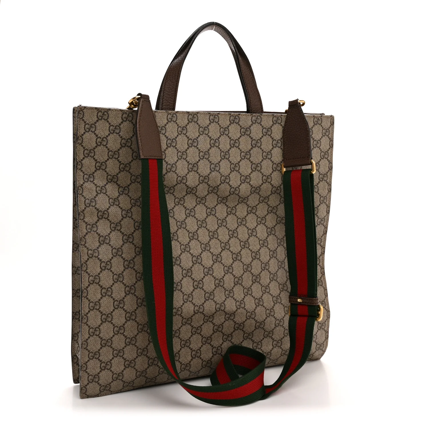 Soft GG Supreme Monogram Courrier Vertical Tote Beige New Acero - Image 3