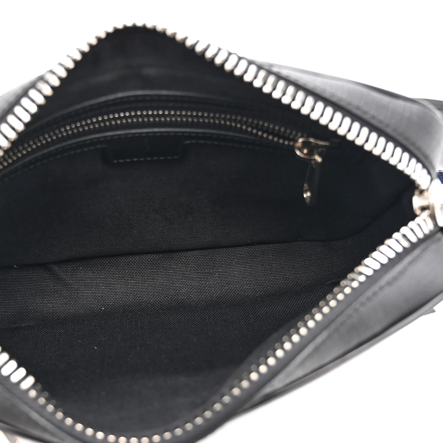 Soft GG Supreme Monogram Web Belt Bag Black Grey - Image 5