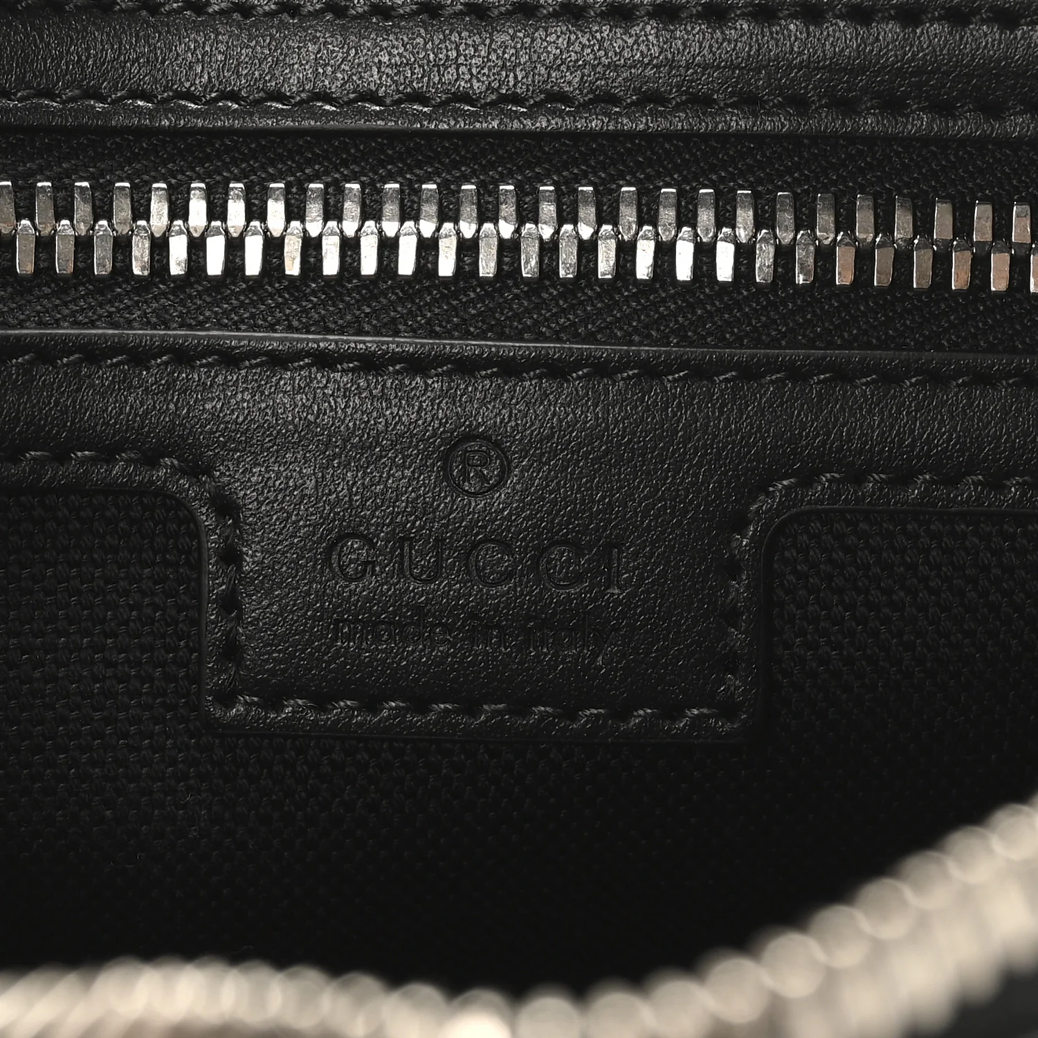 Soft GG Supreme Monogram Web Belt Bag Black Grey - Image 5