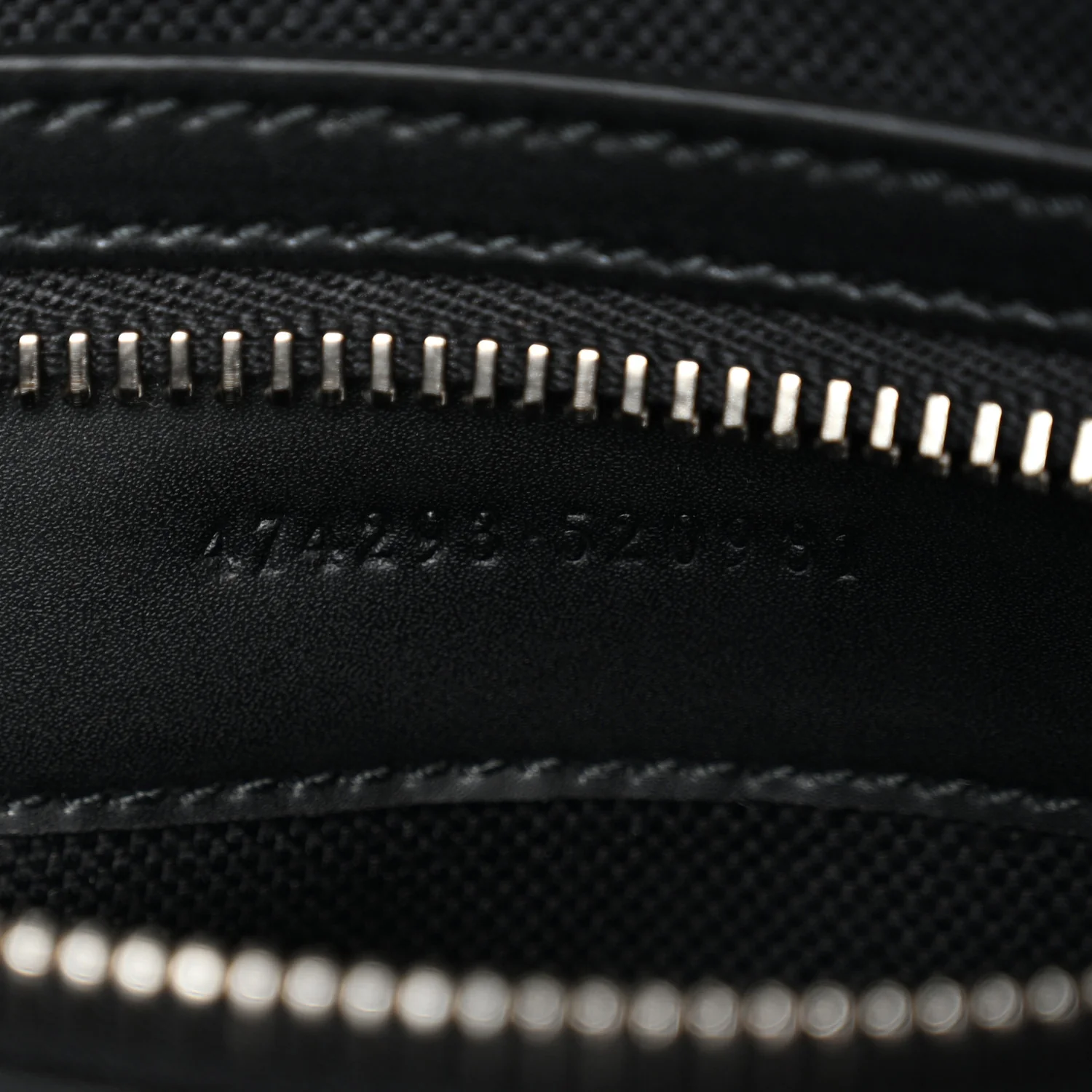 Soft GG Supreme Monogram Web Belt Bag Black Grey - Image 7