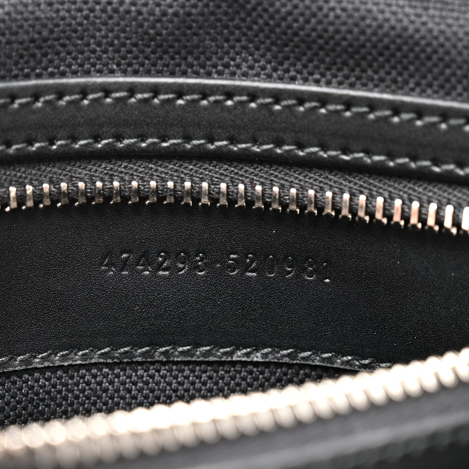 Soft GG Supreme Monogram Web Belt Bag Black Grey - Image 7