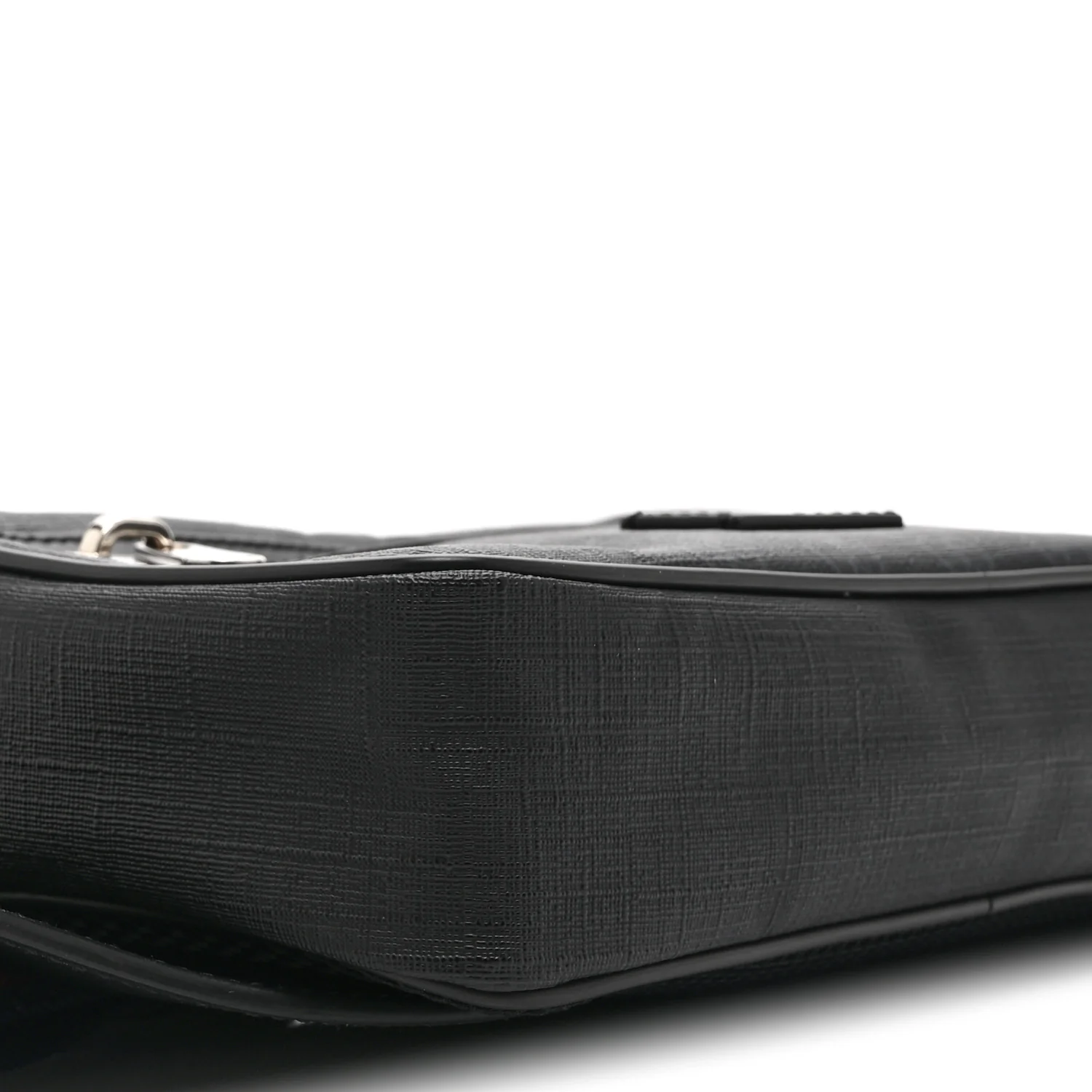 Soft GG Supreme Monogram Web Belt Bag Black Grey - Image 10