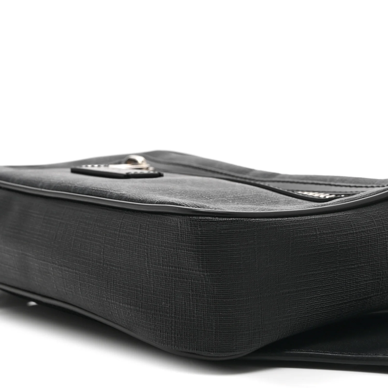 Soft GG Supreme Monogram Web Belt Bag Black Grey - Image 11