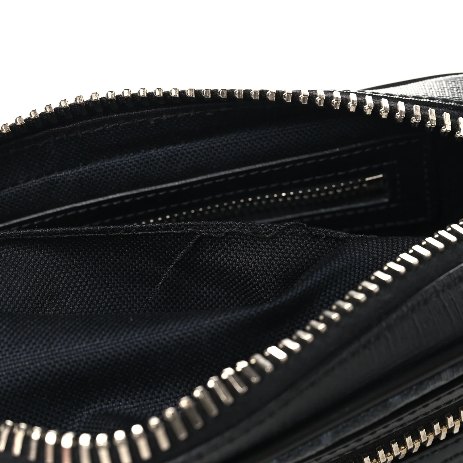 Soft GG Supreme Monogram Web Belt Bag Black Grey - Image 11
