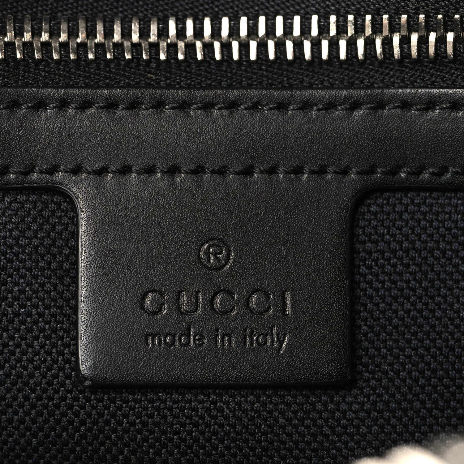 Soft GG Supreme Monogram Web Belt Bag Black Grey - Image 6