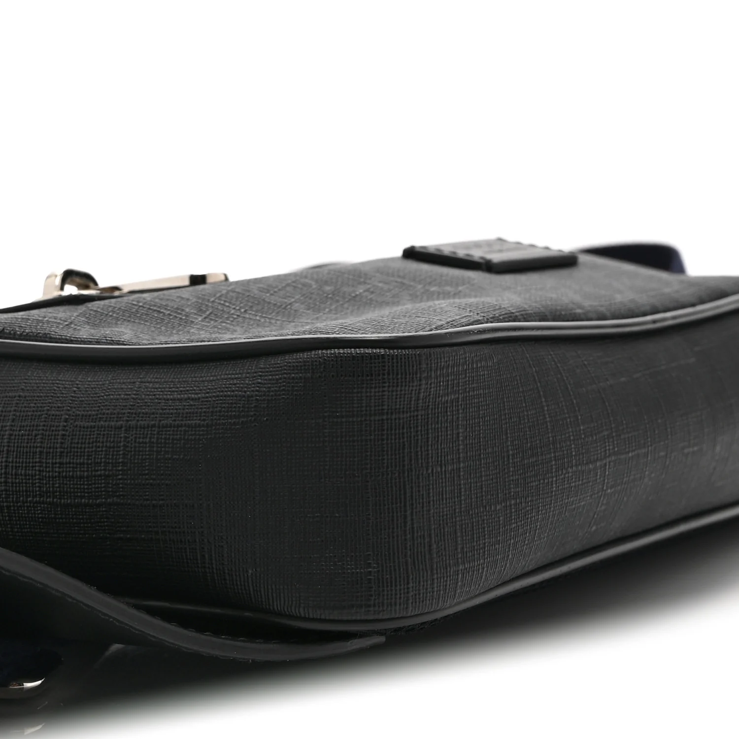 Soft GG Supreme Monogram Web Belt Bag Black Grey - Image 10
