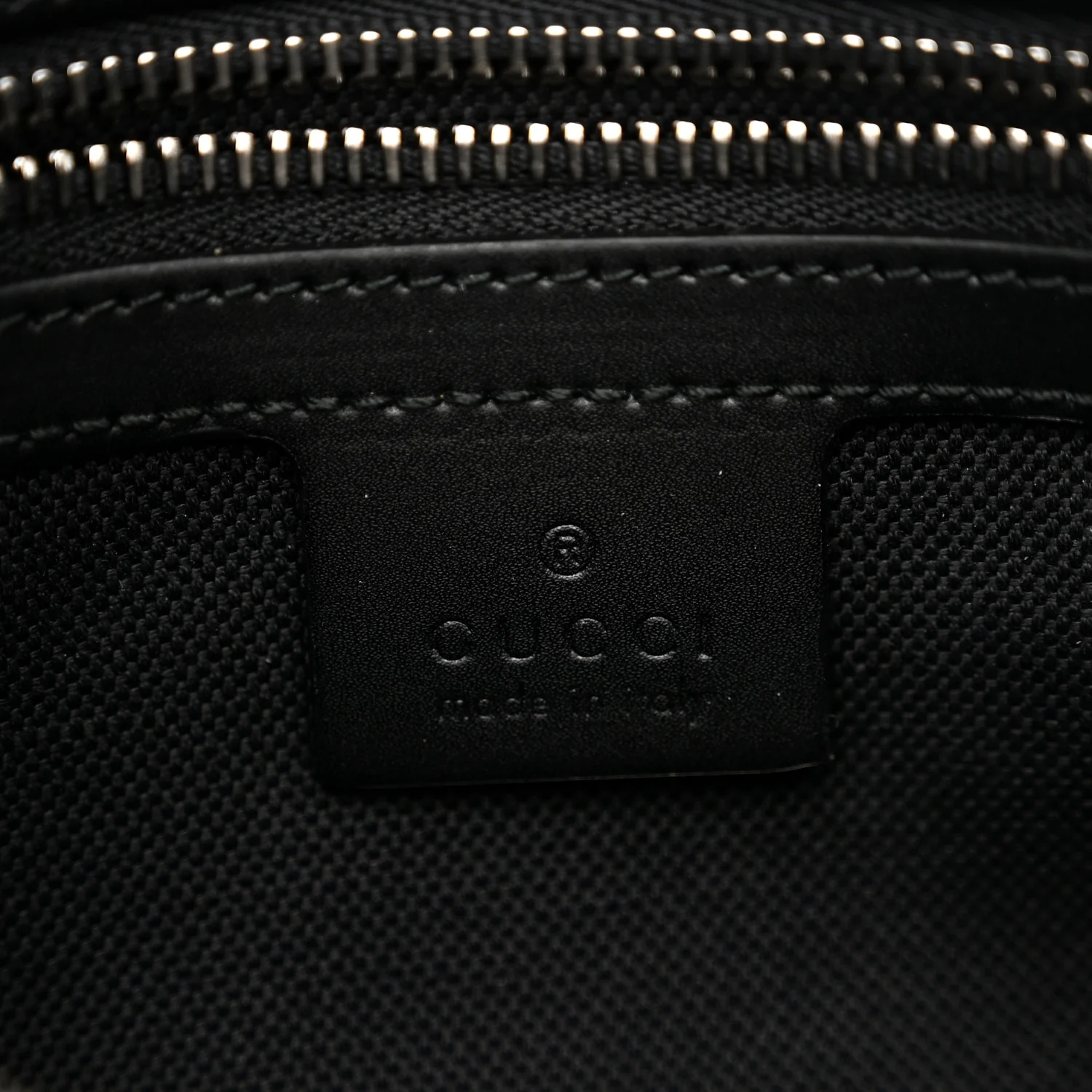 Soft GG Supreme Monogram Web Belt Bag Black Grey - Image 6