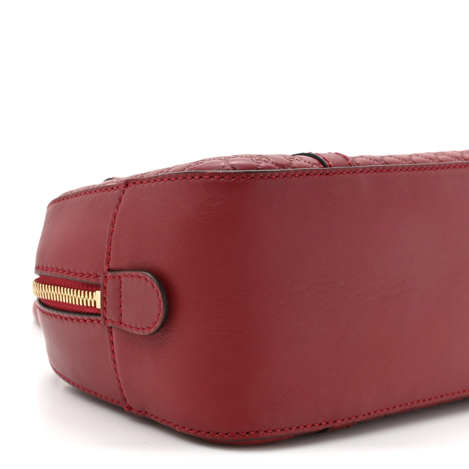 Soft Microguccissima Small Crossbody Bag Rosso - Image 10