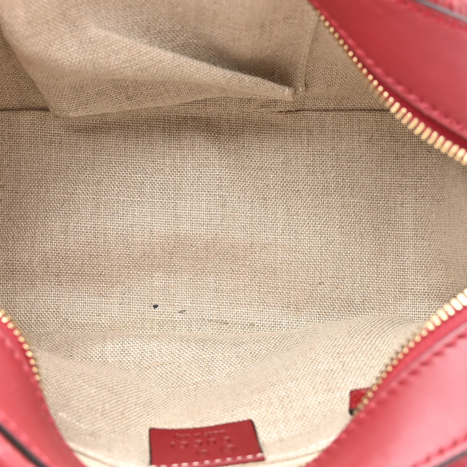 Soft Microguccissima Small Crossbody Bag Rosso - Image 5