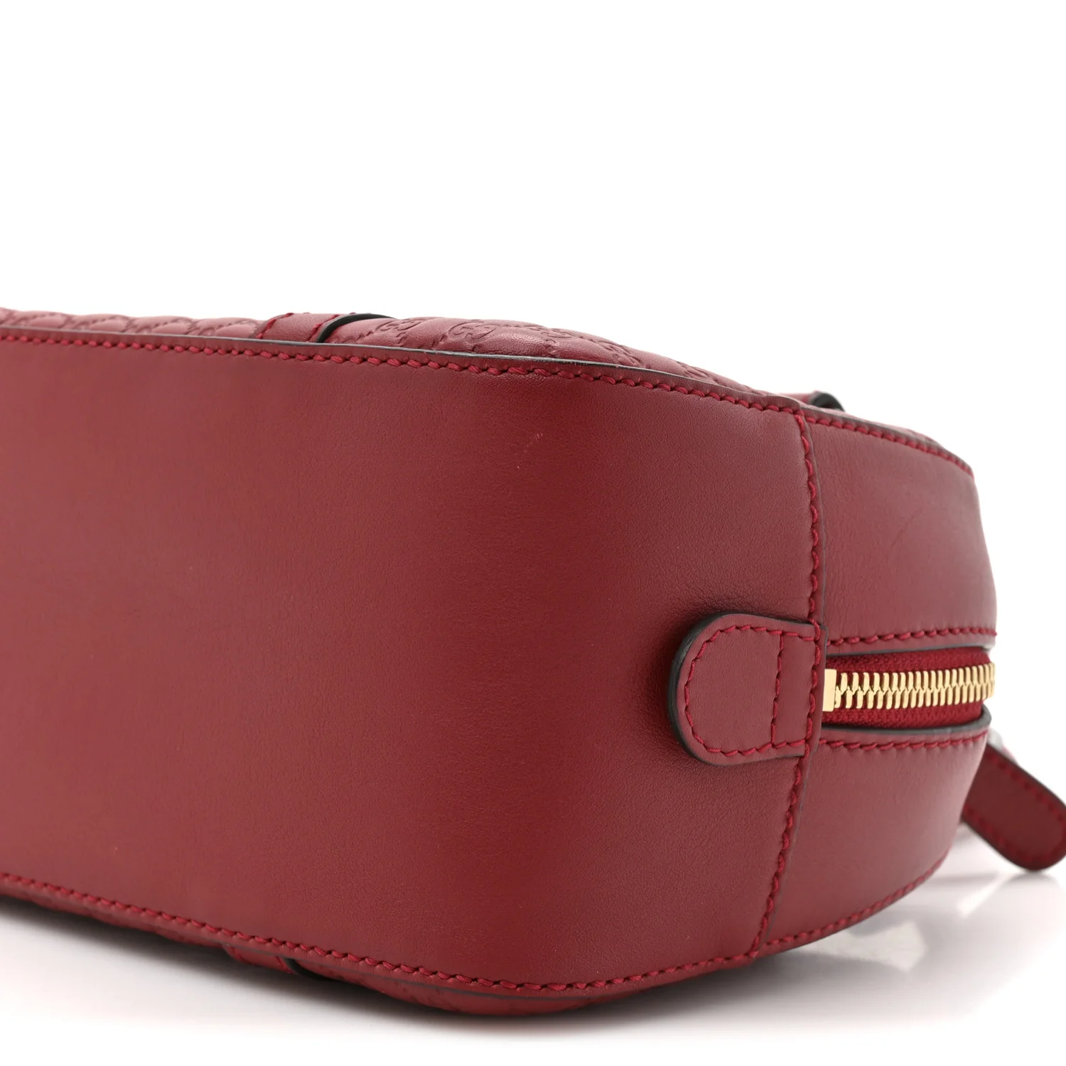 Soft Microguccissima Small Crossbody Bag Rosso - Image 9