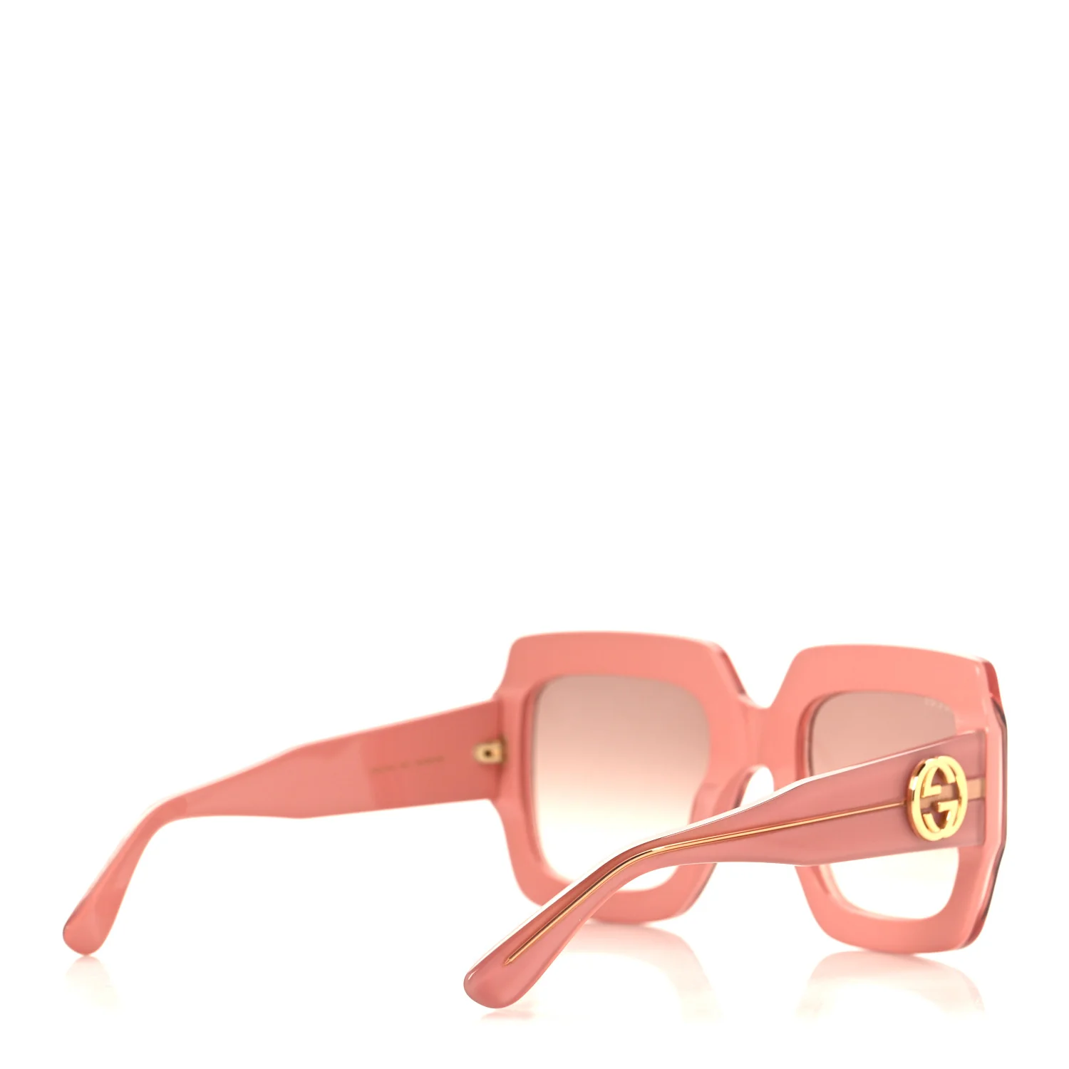 Square Frame GG0178S Sunglasses Rose Brown - Image 4