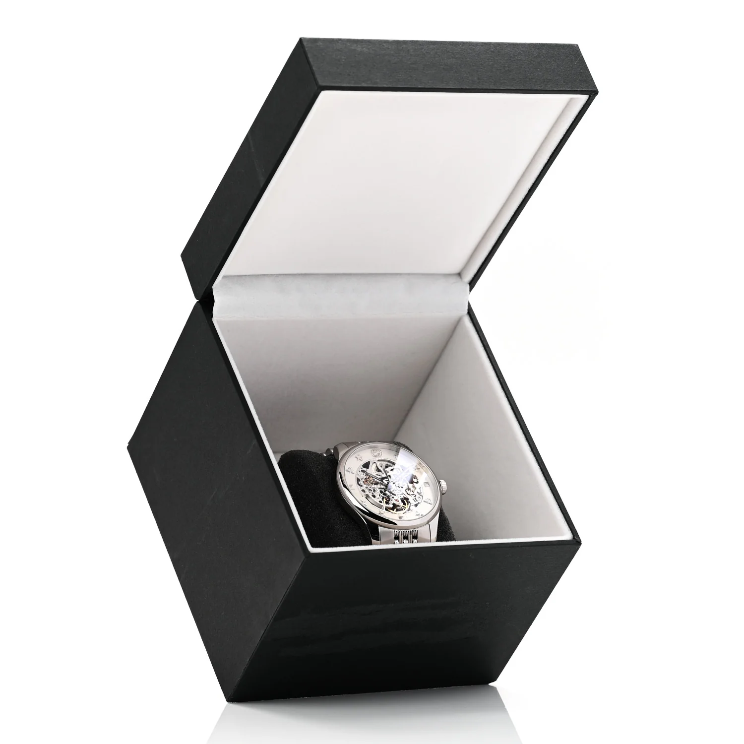 Stainless Steel 40mm G-Timeless Skeleton Charm Automatic Watch - Image 5