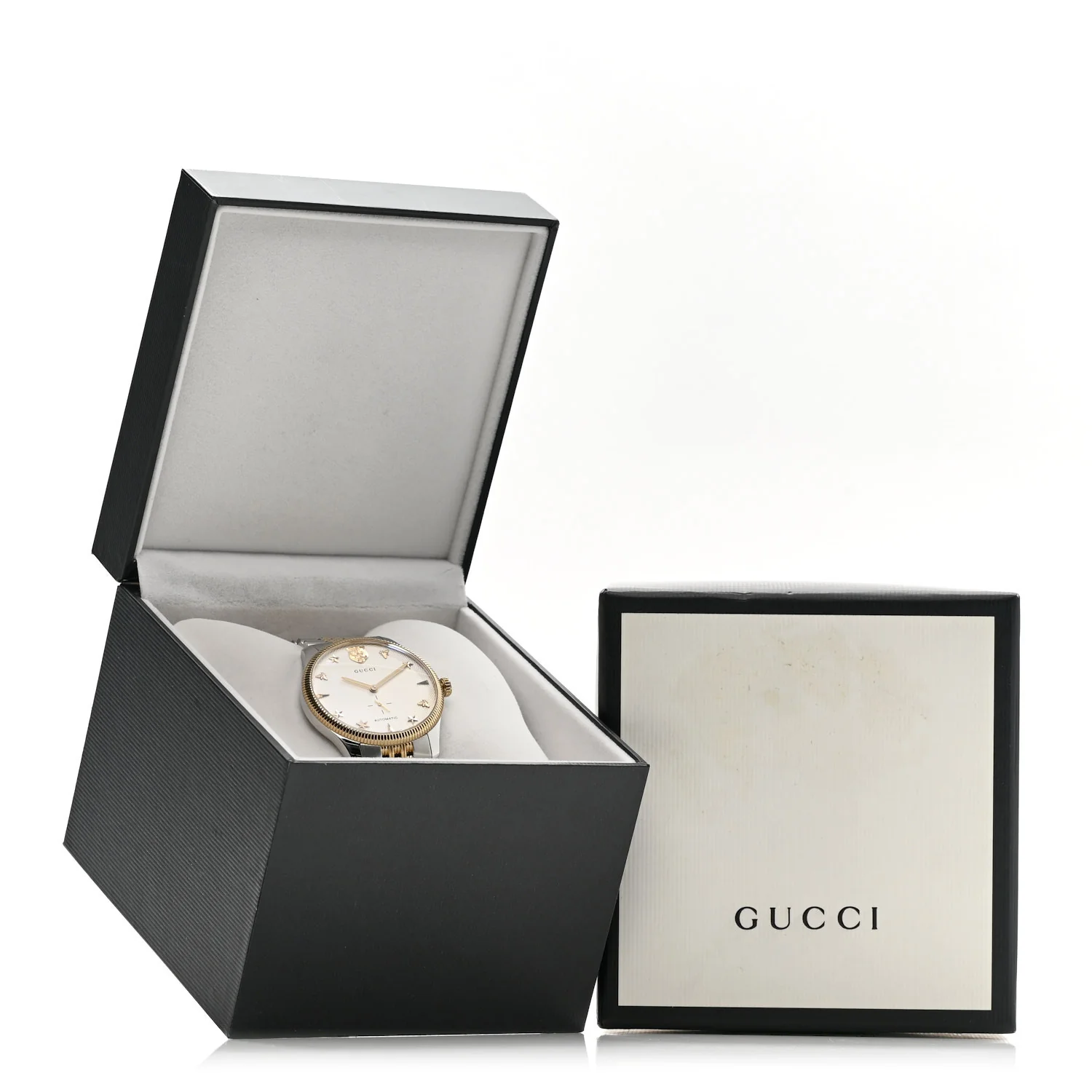 Stainless Steel 40mm G-Timeless Two Tone Charm Automatic Watch - Image 5