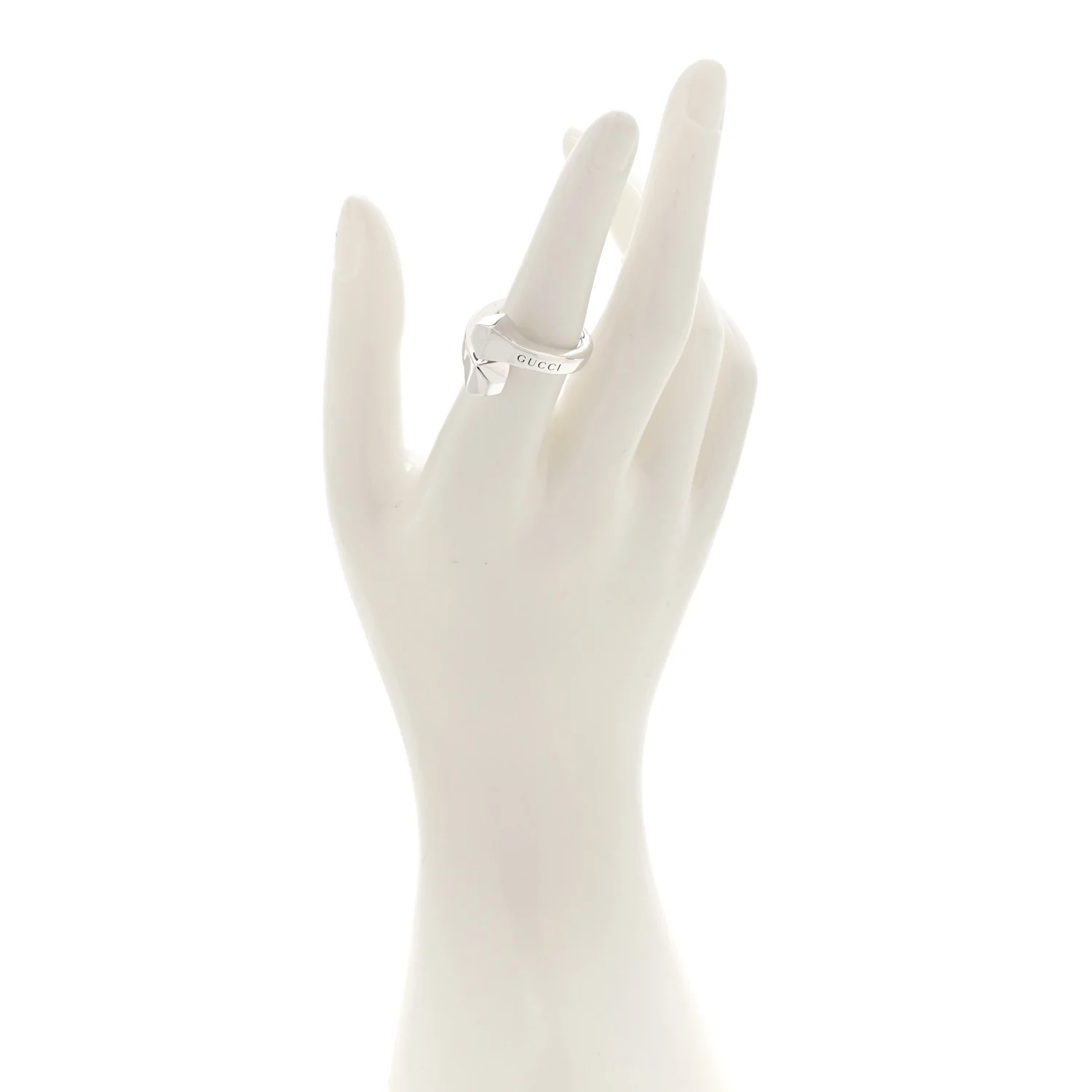 Sterling Silver Chiodo Double Nail Ring 54 7 - Image 2