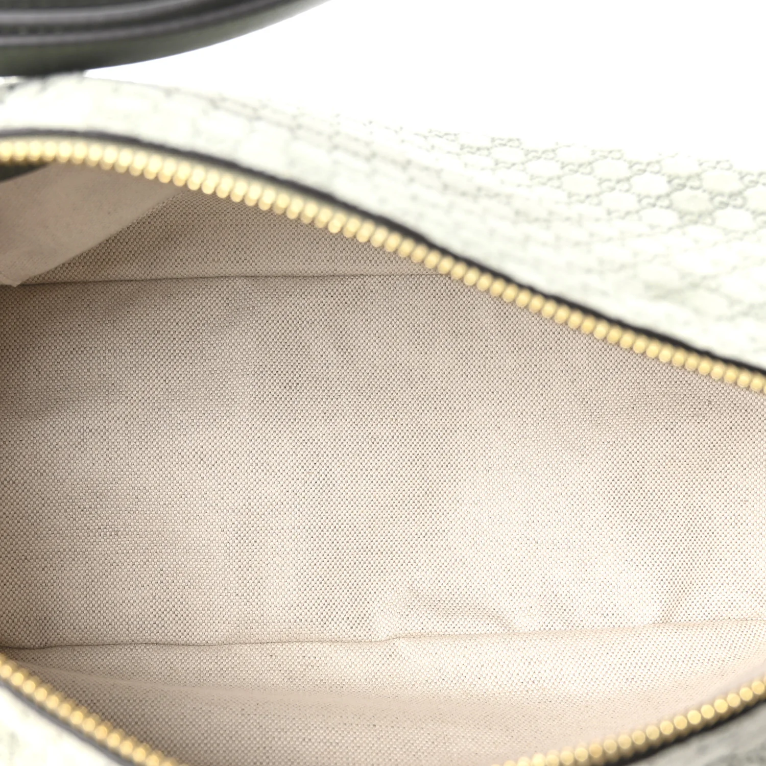 Suede GG Monogram Half Horsebit Medium Shoulder Bag Sage - Image 5