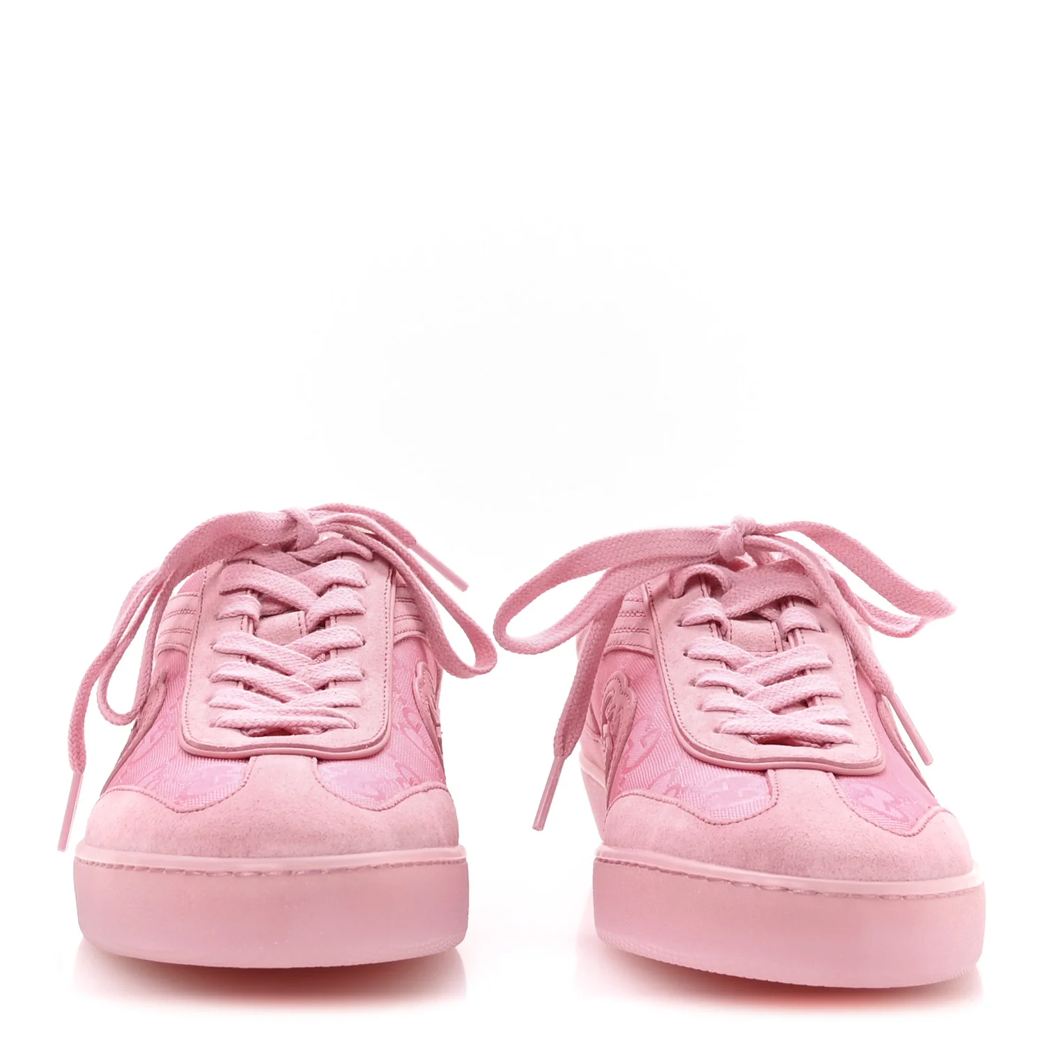 Suede Sweet GG Monogram Womens G75 Sneakers 39 Butterfly Pink - Image 3