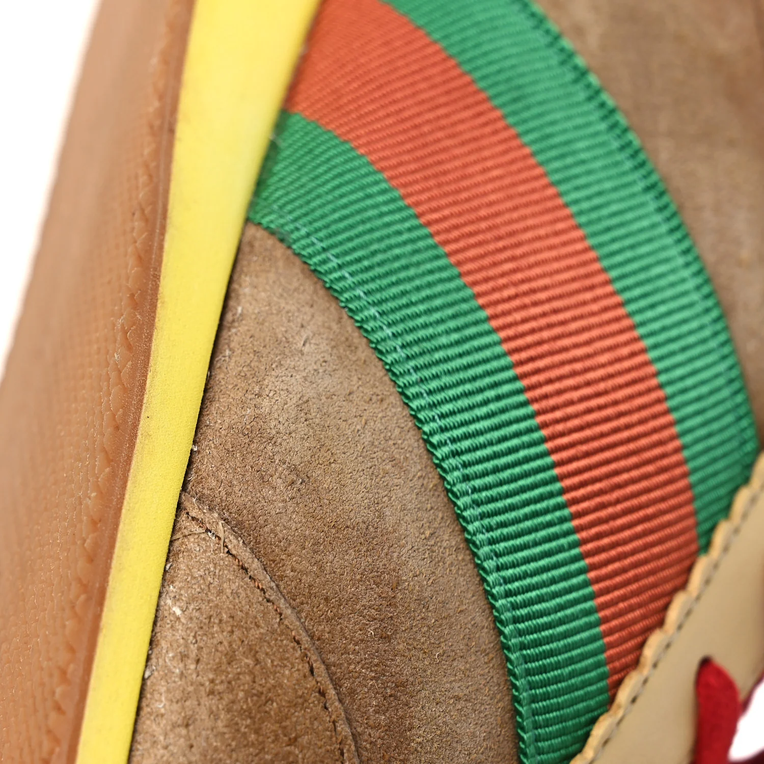 Suede Web Mens Rocket Sneakers 9 Nocciola Burro - Image 13