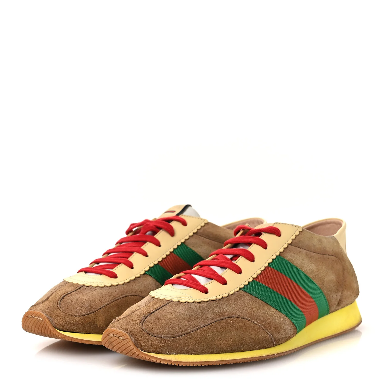 Suede Web Mens Rocket Sneakers 9 Nocciola Burro - Image 4