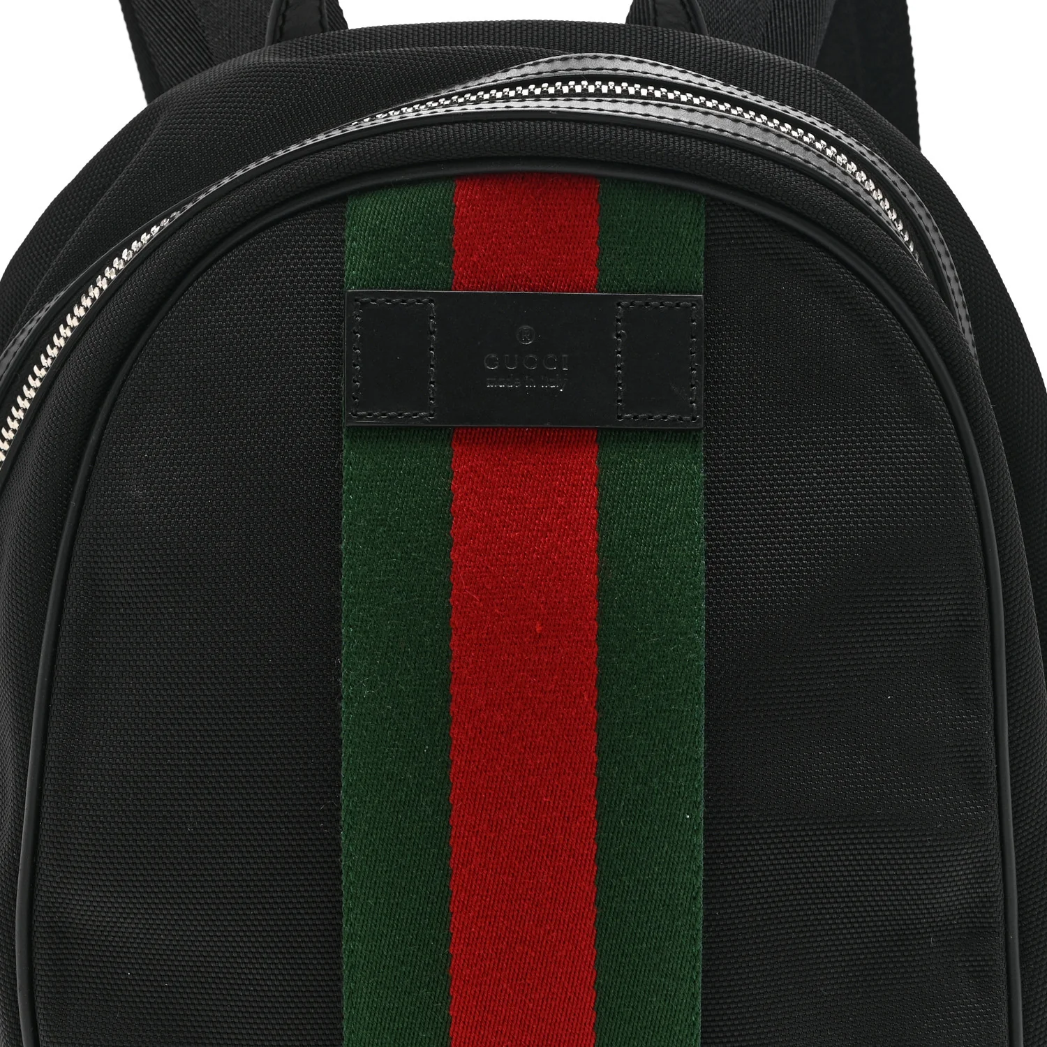 Techno Canvas Web Backpack Black - Image 8