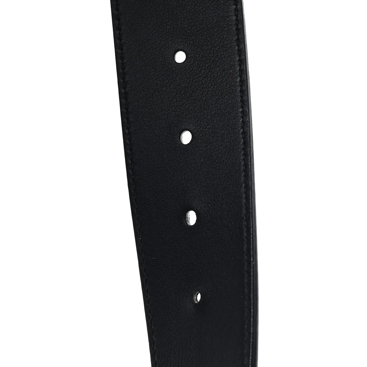 Textured Calfskin Double G 40mm Belt 105 42 Black - Image 4