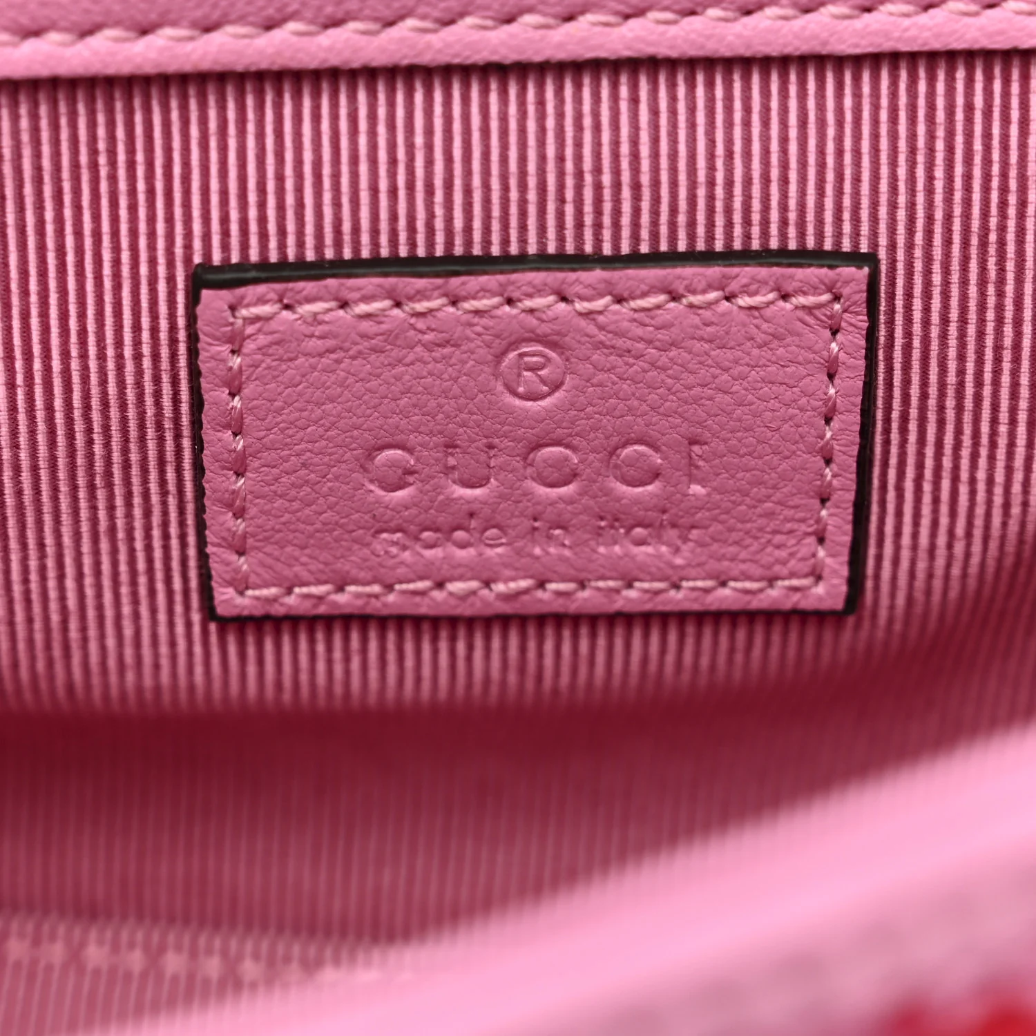 Tweed GG Monogram Mini GG Marmont Shoulder Bag Pink Red - Image 6