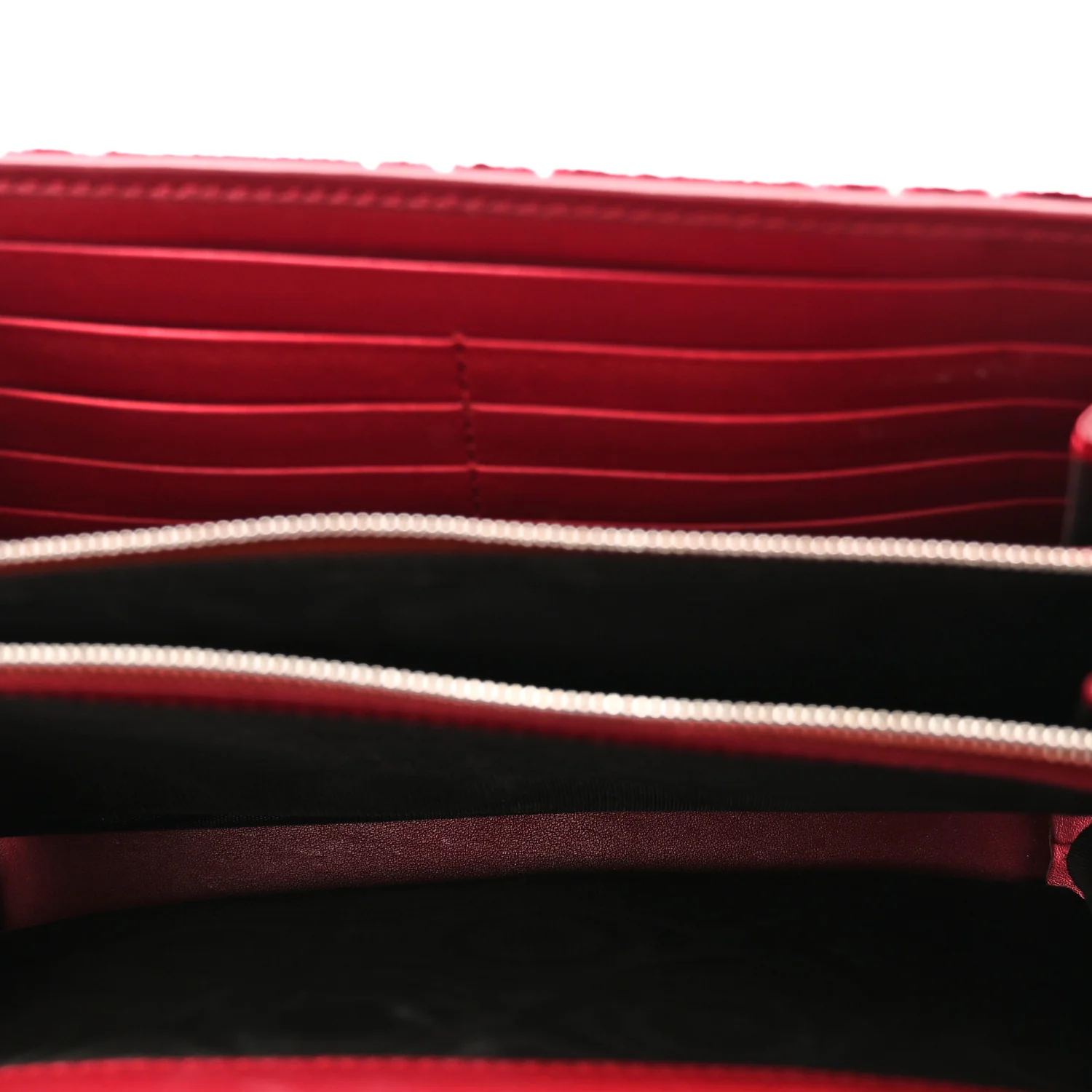Velvet GG Monogram Mini Dionysus Chain Wallet Red Cipria - Image 5