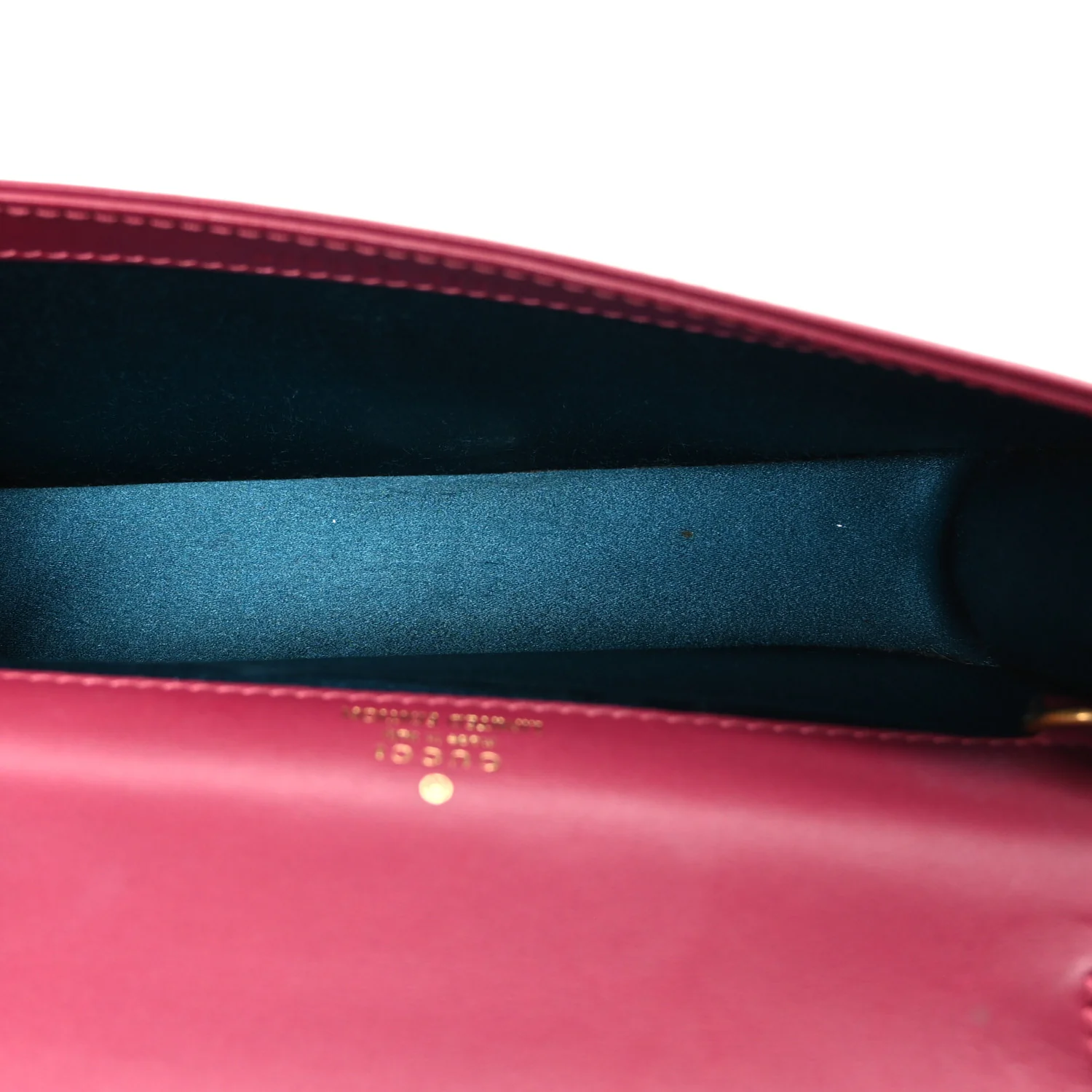 Velvet Matelasse Crystal Sequin Heart Embroidered GG Marmont Mini Bag Light Raspberry Rose - Image 5