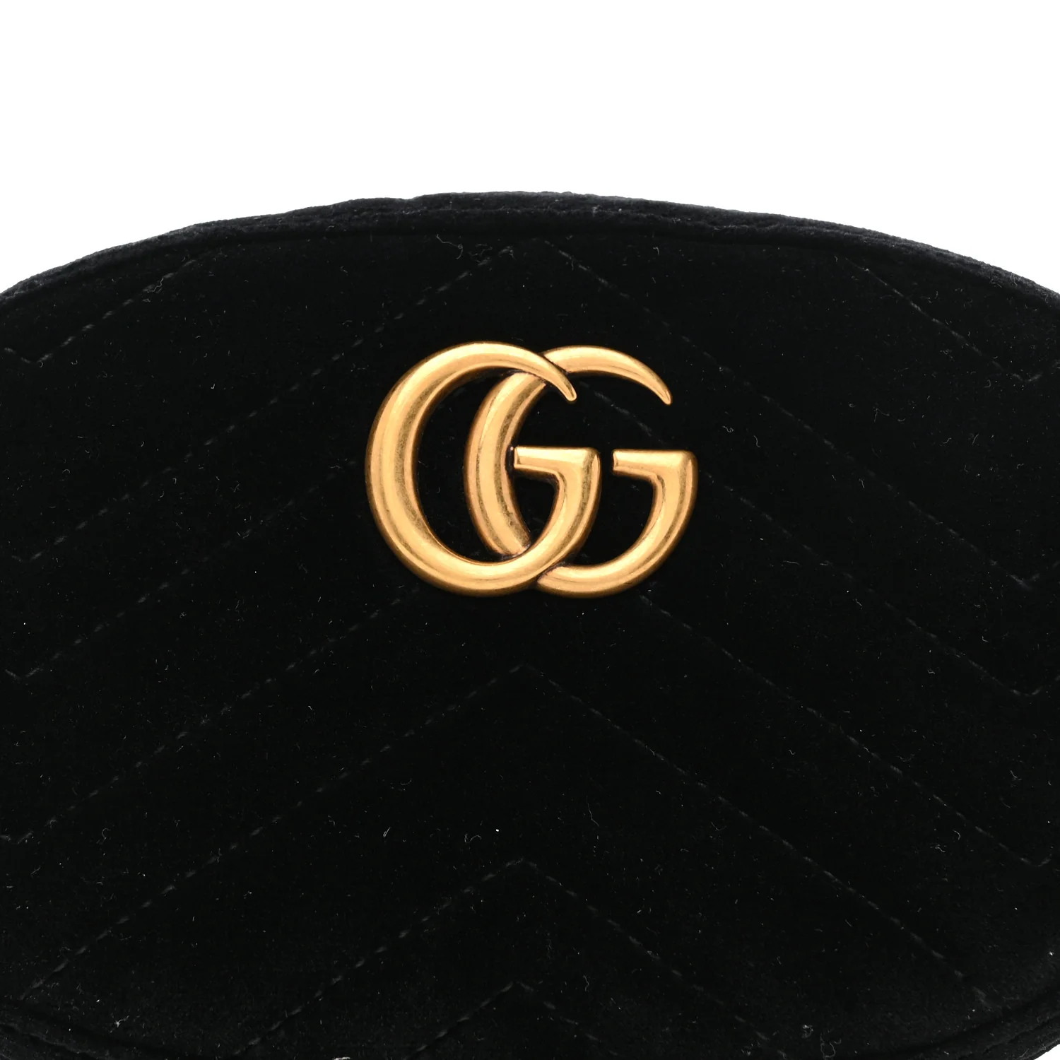 Velvet Matelasse GG Marmont Belt Bag 75 30 Black - Image 8