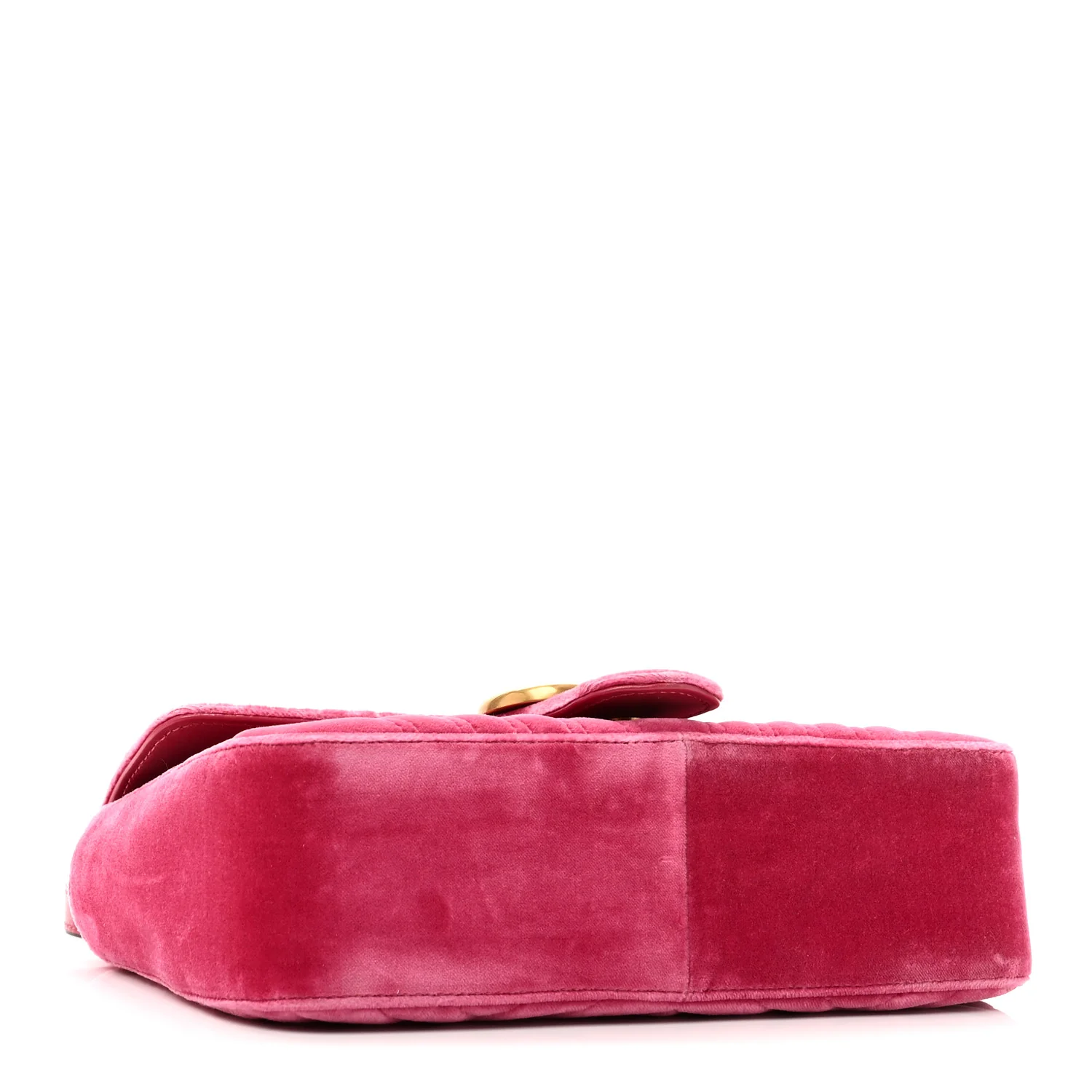 Velvet Matelasse Small GG Marmont Shoulder Bag Light Raspberry Rose - Image 4
