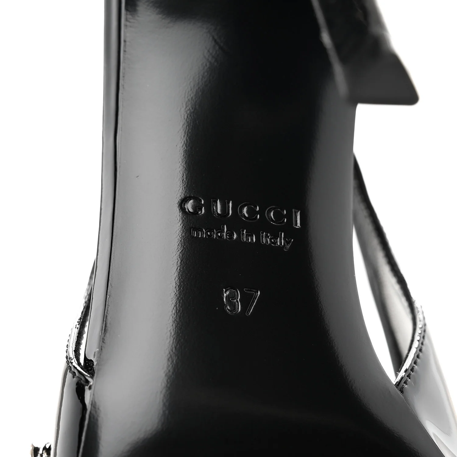 Vernice Crystal Embellished Guinevere Slingback Pumps 37 Black - Image 7