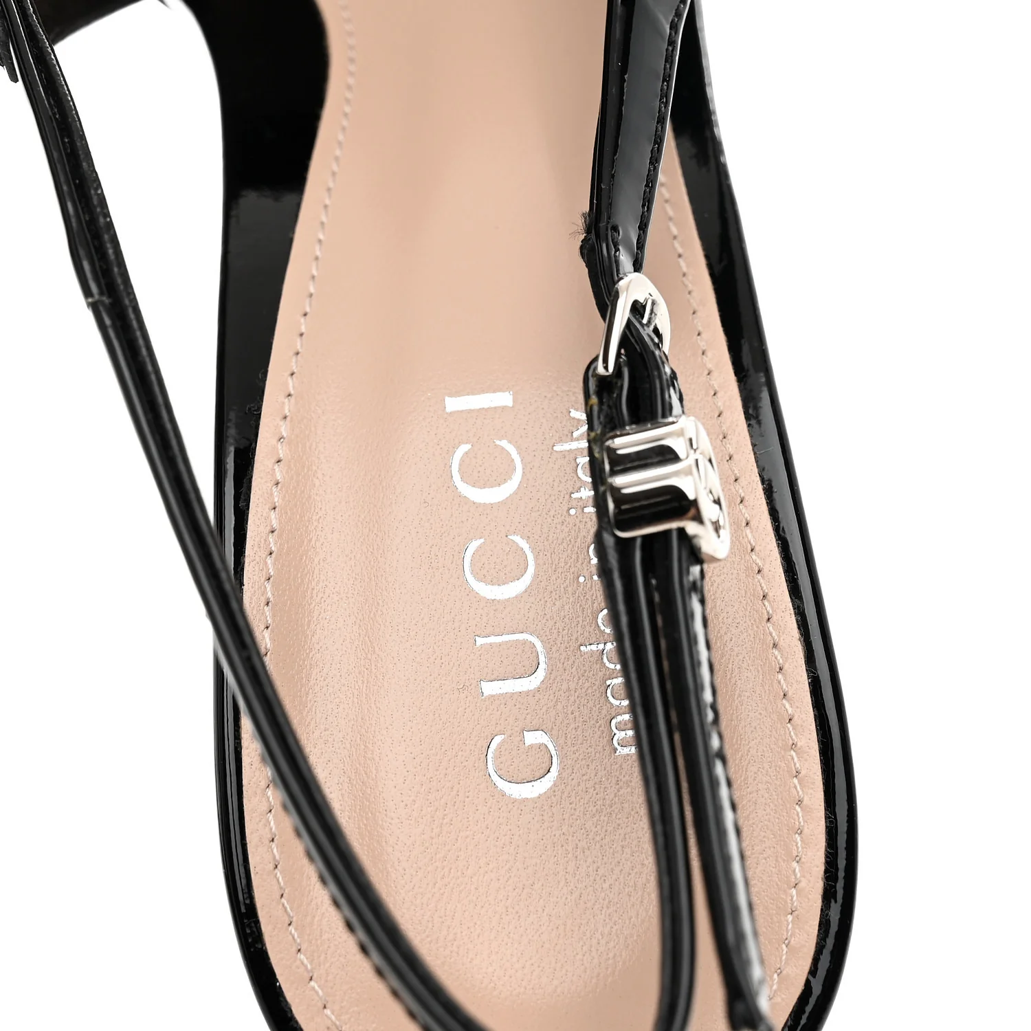 Vernice Crystal Embellished Guinevere Slingback Pumps 37 Black - Image 8