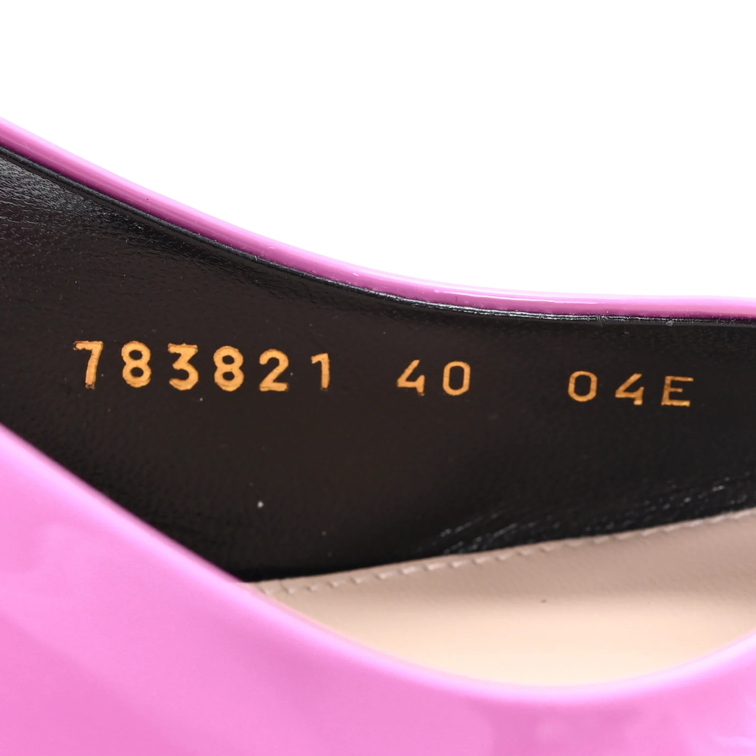 Vernice Crystal Nappa Charlotte Signoria 105 Slingback Pumps 40 Libre Pink - Image 9