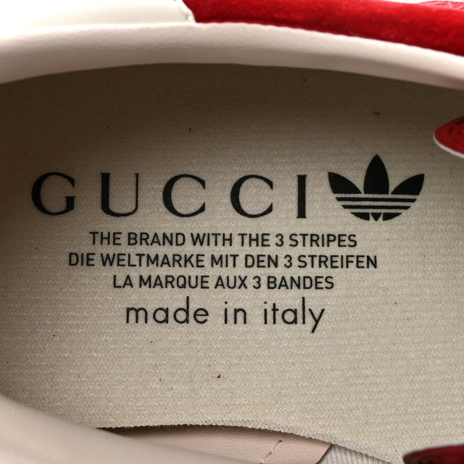X ADIDAS Softy Velvet Suede Madeira Demetra Mens Gazelle Sneakers 8 Vulcanic Red Off White Hibiscus Red - Image 8
