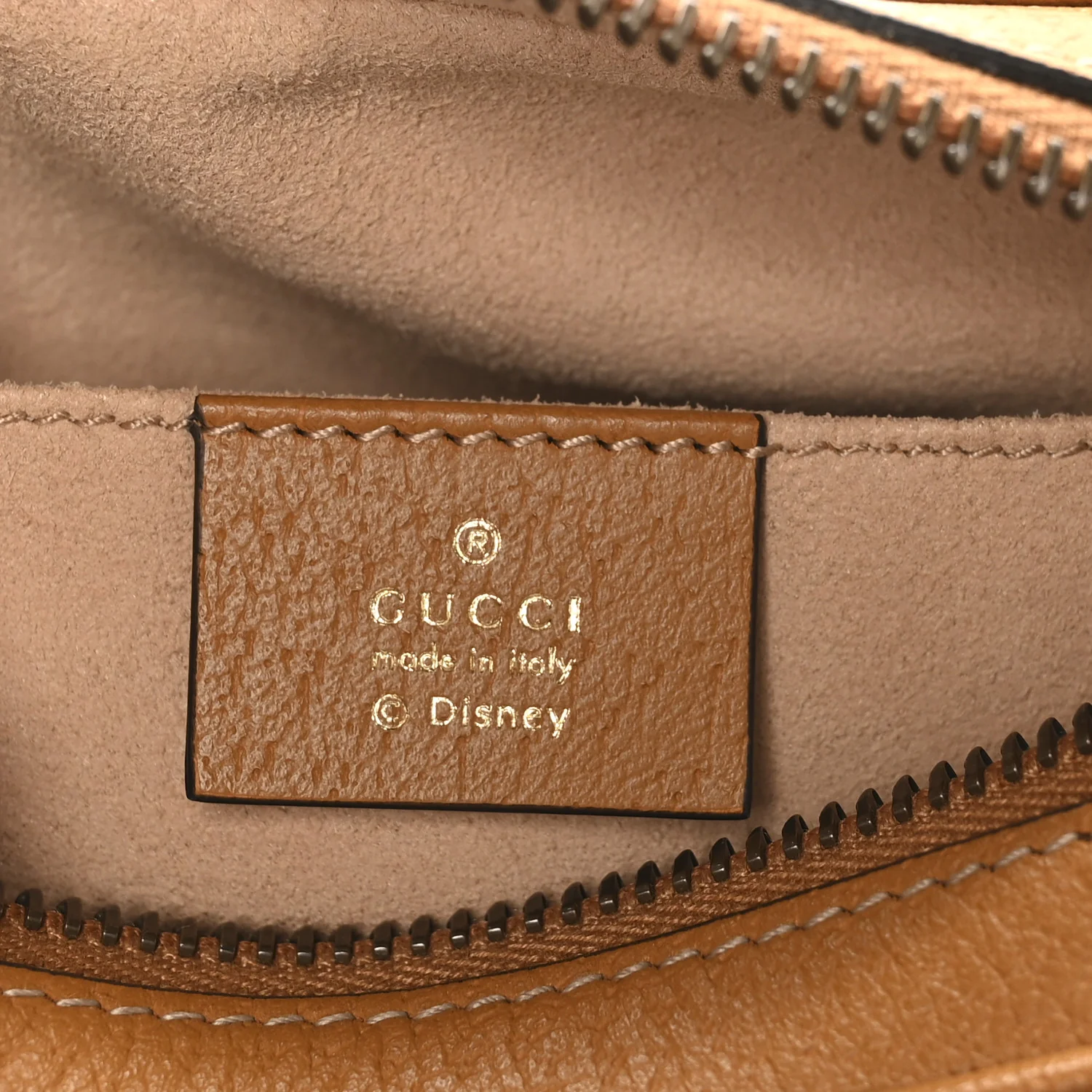 X DISNEY Mini Vintage GG Supreme Monogram Mickey Mouse Shoulder Bag Beige Vintage Sun Oil - Image 6
