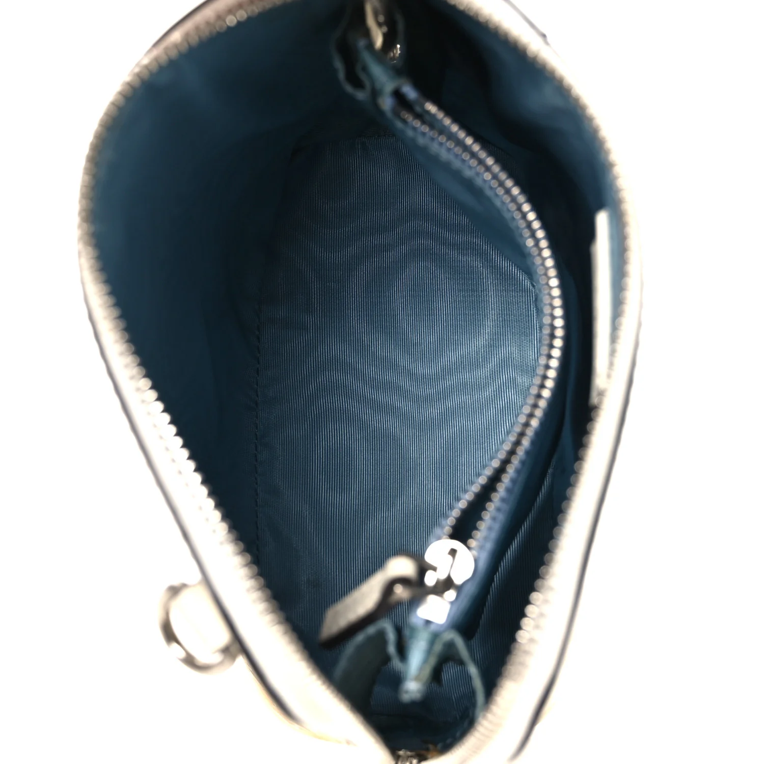 X SEGA Calfskin GUCCY Stars Mini Dome Shoulder Bag Mystic White Gold - Image 5