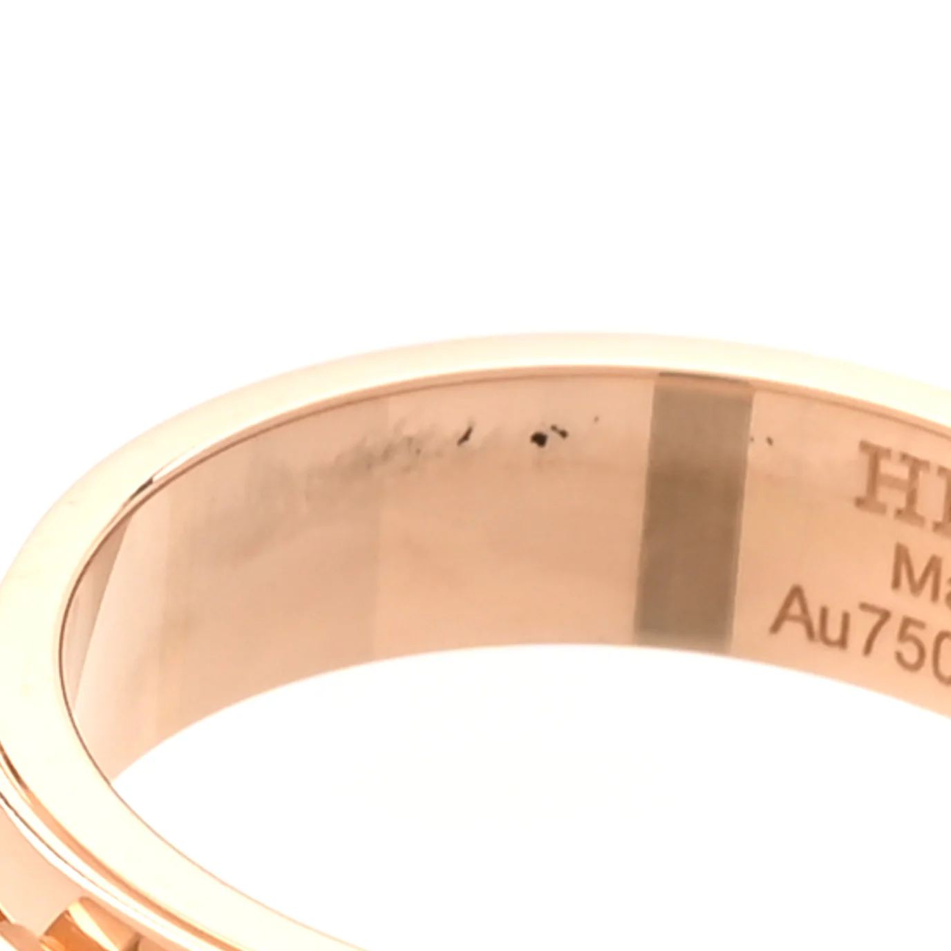18K Rose Gold Diamond PM Kelly Ring 52 6 - Image 5