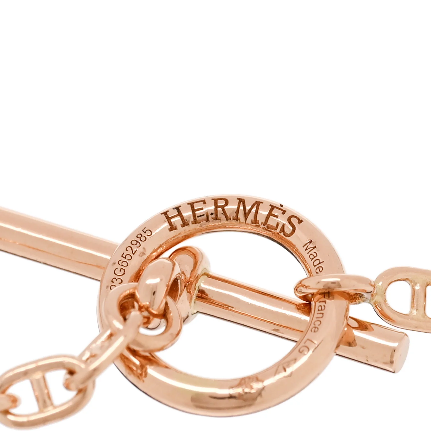 18K Rose Gold TPM Farandole Bracelet LG - Image 3