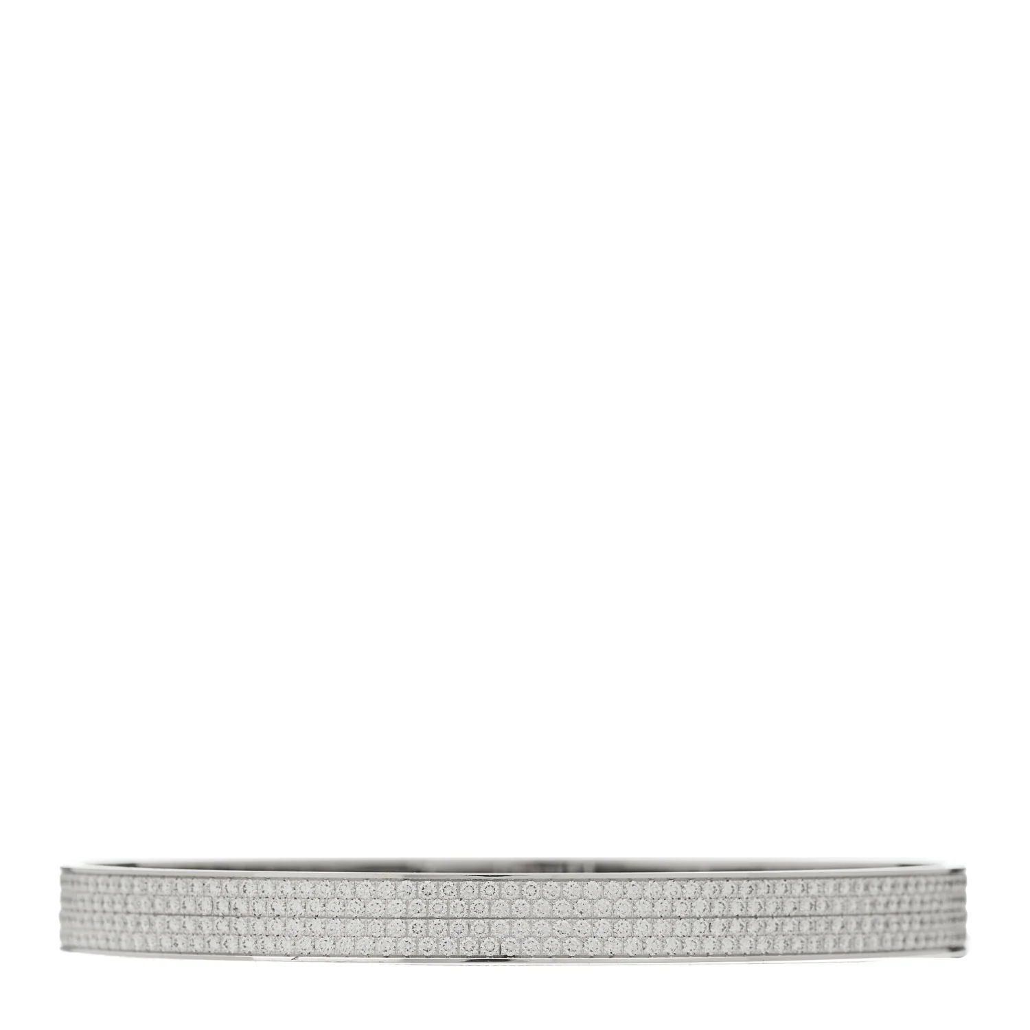 18K White Gold Diamond Kelly Full Pave Bracelet SH - Image 2