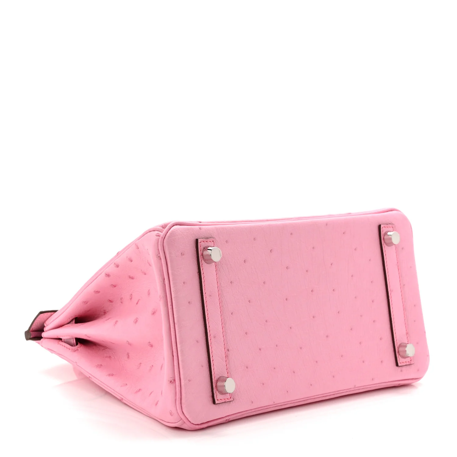 Boreal Ostrich Birkin 25 Rose Bubblegum - Image 3