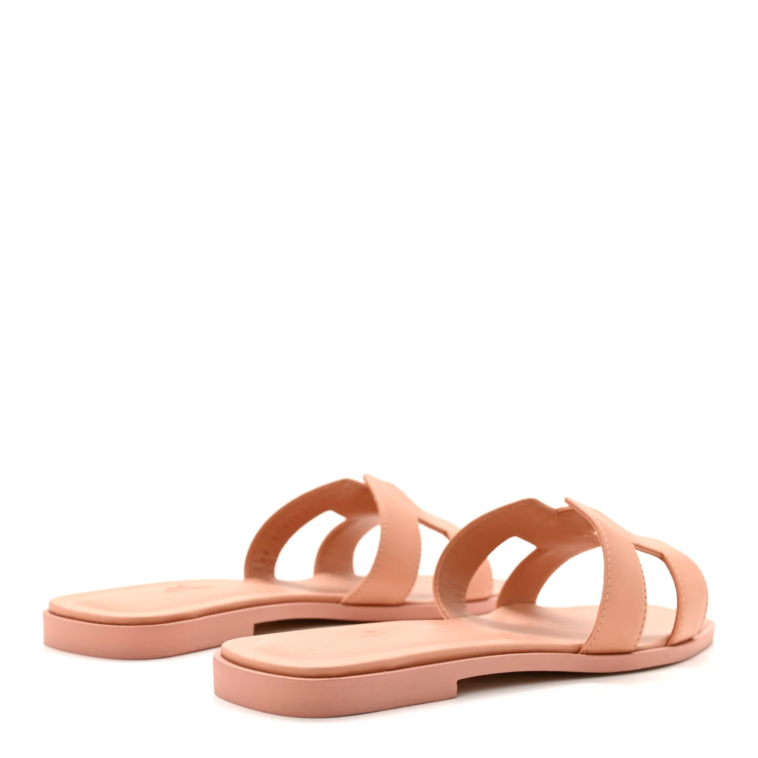 Box Calfskin Oran Sandals 38.5 Granit Rose - Image 5