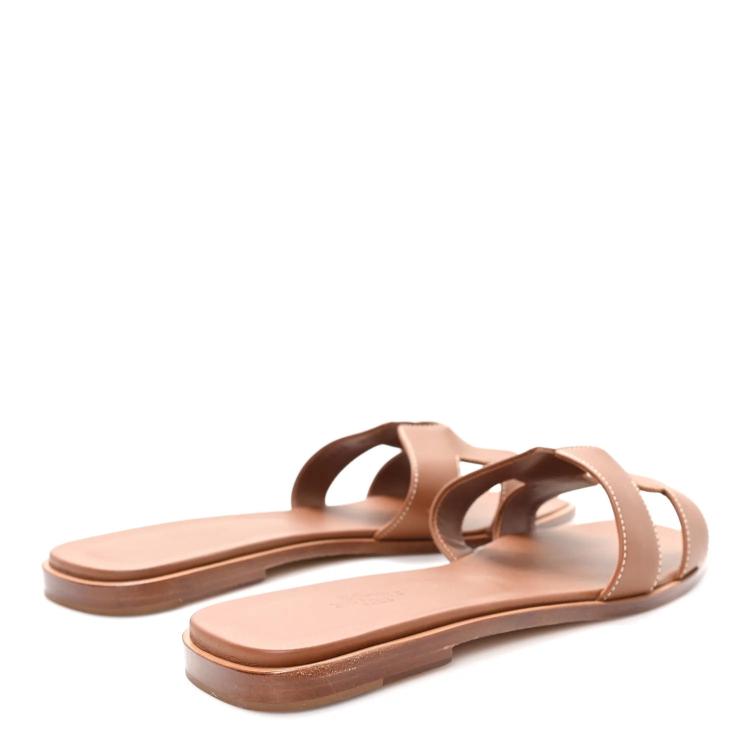 Box Calfskin Oran Sandals 41 Gold - Image 5