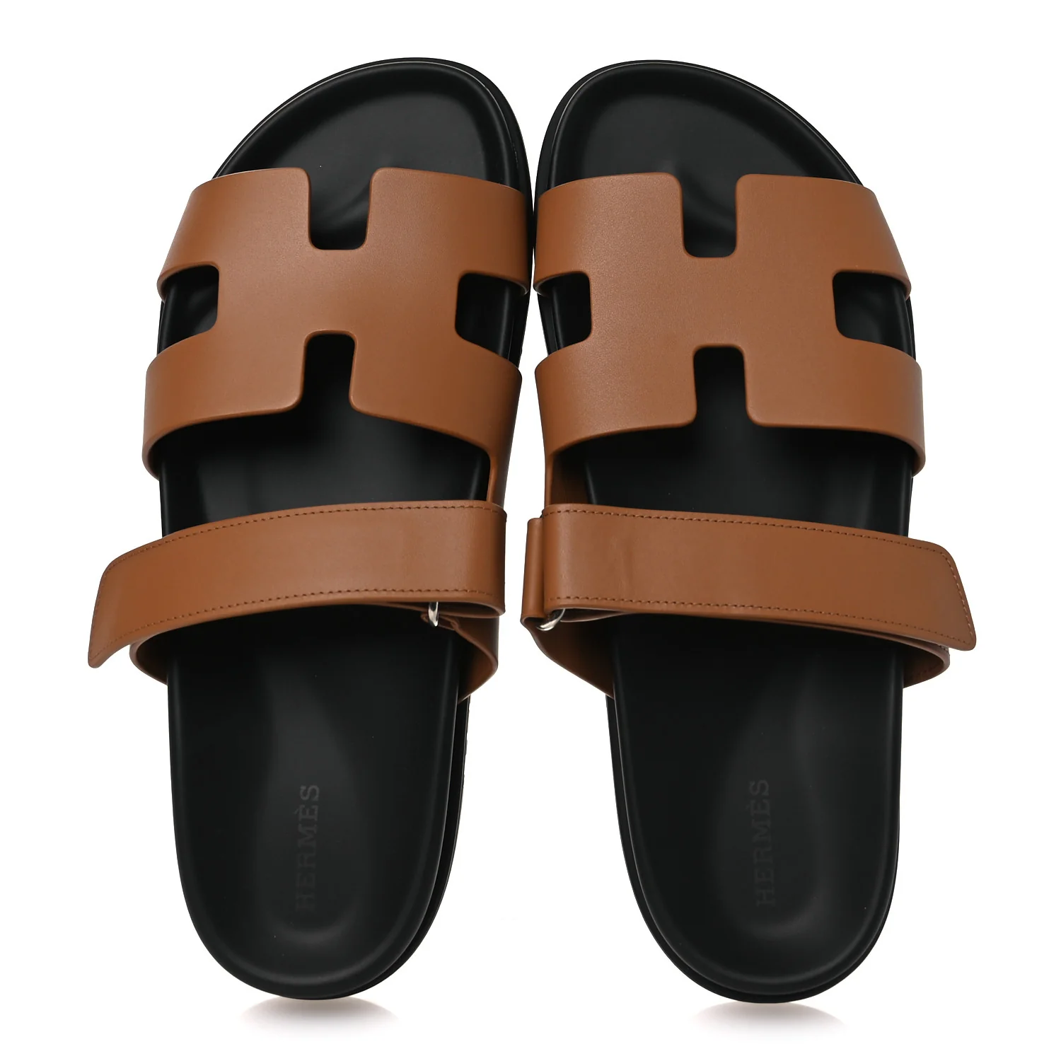 Calfskin Embroidered Womens Chypre Sandals 41 Natural - Image 2