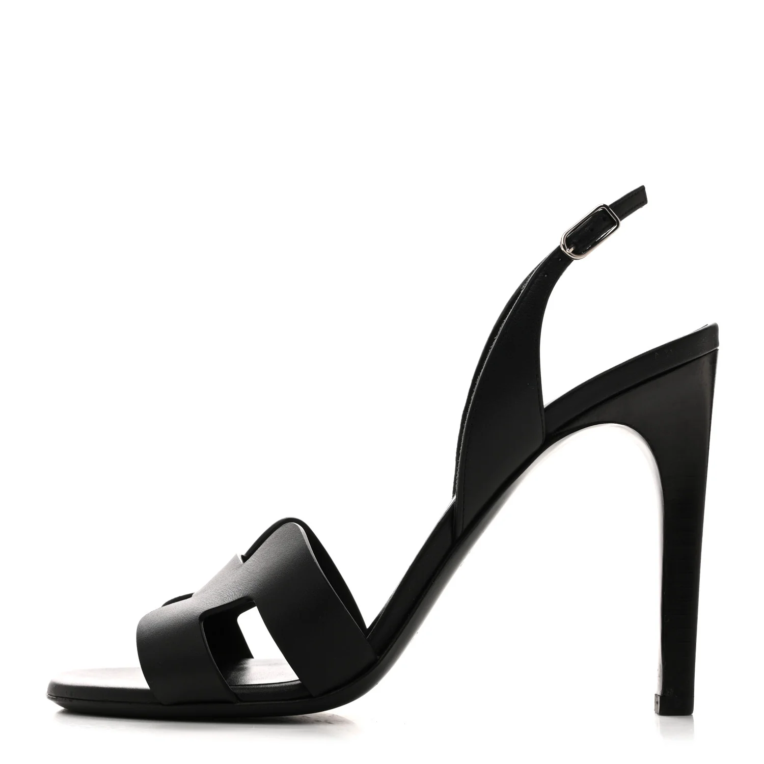 Calfskin Holy 105 Sandals 38 Black