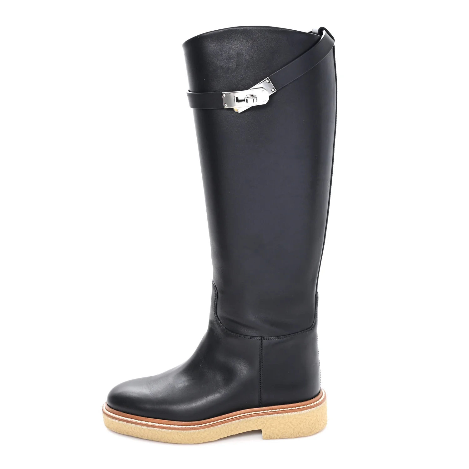 Calfskin Honey Boots 35 Black