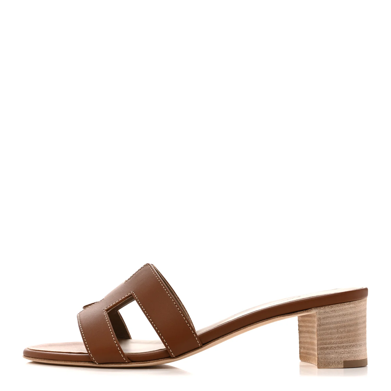 Calfskin Oasis Sandals 40 Gold
