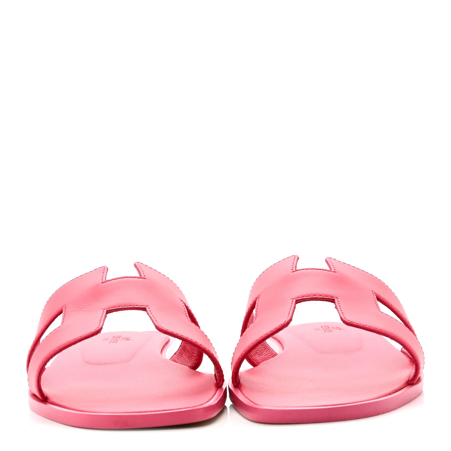 Calfskin Oran Sandals 39 Rose Mexico - Image 3