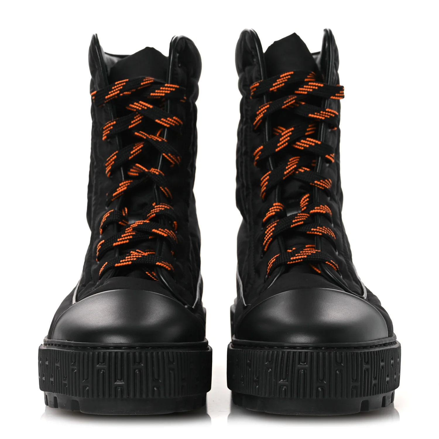 Calfskin Parachute Fresh Ankle Boots 40.5 Black - Image 2